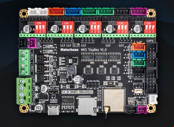برد کنترلر پرینتر سه بعدی Makerbase MKS TinyBee
