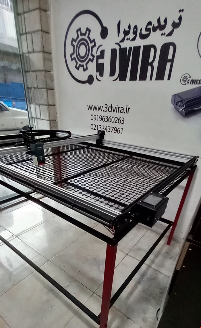 دستگاه برش و حکاکی لیزر 160w  با میز کار 100*150