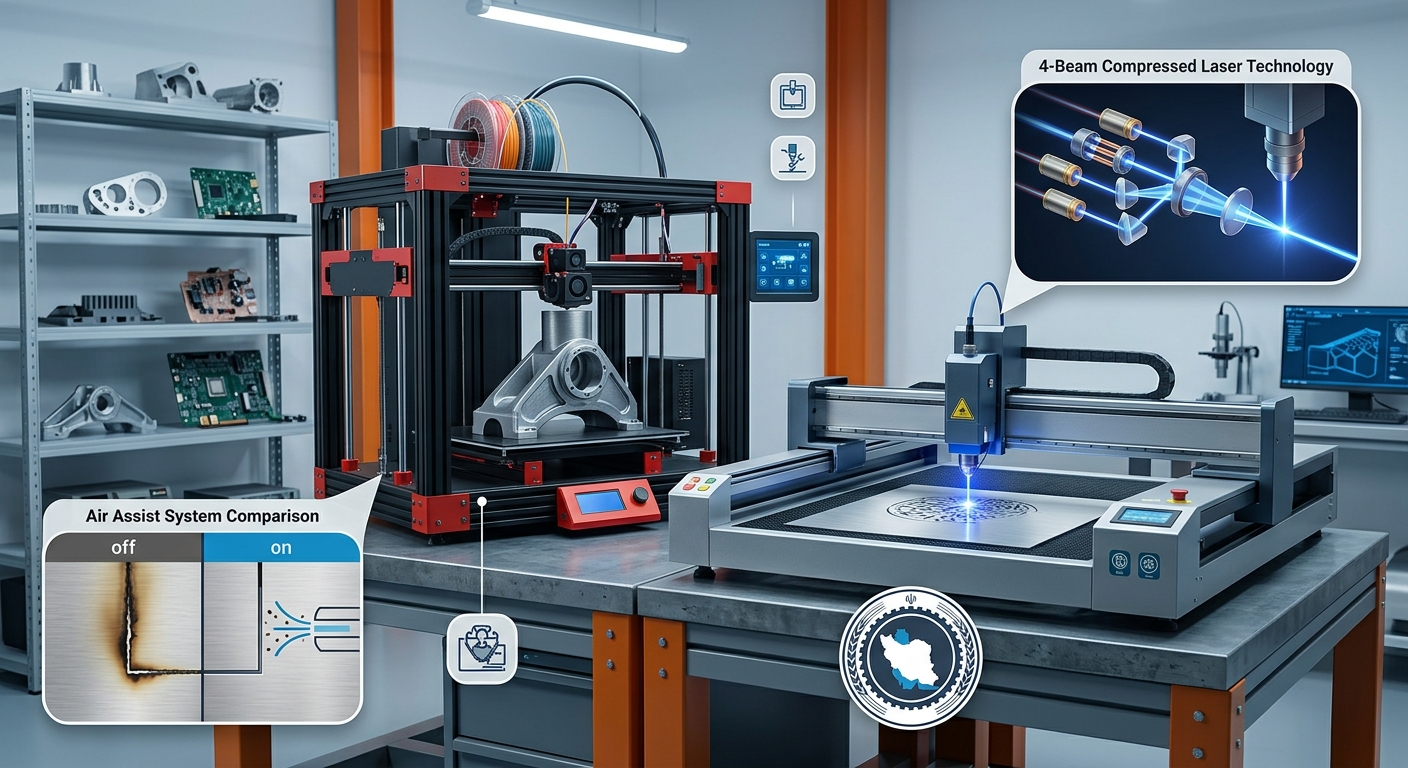 چگونه با یک دستگاه پرینتر سه بعدی یا CNC، یک کسب و کار پرسود راه بیندازیم؟